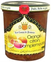 Citrusová marmeláda s třtinovým cukrem Méditeranéennes, 340g Citrusová marmeláda s třtinovým cukrem Méditeranéennes, 340g