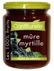 Confiturelle 100% ovoce, džem bez cukru z ostružin a borůvek, 290g sklenice Confiturelle 100% ovoce, džem bez cukru z ostružin a borůvek, 290g sklenice