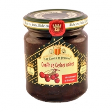 Konfit z černé třešně Aides Culinaires, 250g sklenice Konfit z černé třešně Aides Culinaires, 250g sklenice