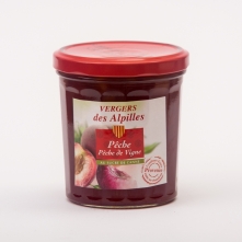 Broskvový džem Vergers des Alpilles,370 g sklenice Broskvový džem Vergers des Alpilles,370 g sklenice