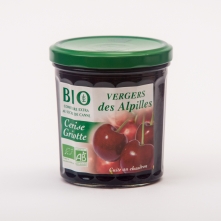 Vergers des Alpilles BIO džem z třešní a višní,370g sklenice Vergers des Alpilles BIO džem z třešní a višní,370g sklenice