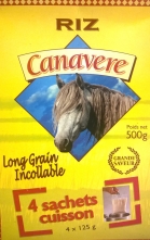 Bílá dlouhozrnná rýže z Camargue Canavere 4 varné sáčky a 125g Bílá dlouhozrnná rýže z Camargue Canavere 4 varné sáčky a 125g