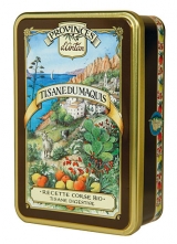 Bylinný čaj BIO Tisane du Maquis,30 sáčků,54g plechovka, Provence d´Antan Bylinný čaj BIO Tisane du Maquis,30 sáčků,54g plechovka, Provence d´Antan